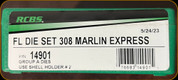RCBS - Full Length Dies - 308 Marlin Express - 14901