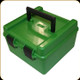 MTM - Case Gard - Deluxe R-100 Series Ammo Box - 22-250 to 458 Win - 100rd - Green - R-100-10