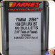 Barnes - 7mm - 168 Gr - LRX (Long-Range X) - Boat Tail - Recommended 1:8" Twist or Faster -  50ct - 30284/28407