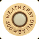 Weatherby - 300 Wby Mag - Unprimed Brass - 20ct - BRASS300