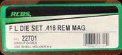 RCBS - Full Length Dies - 416 Rem Mag - 22701