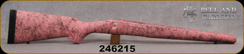 Bell and Carlson - Remington 700 BDL - Sporter Style - SA - Pink with Black Web