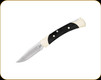 Buck Knives - The 55 - 2 3/8" Blade - 420HC Stainless Steel - Crelicam Genuine Ebony Handle - 0055BRS-B/5684