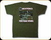 Nightforce - T-shirt , AR Themed , Green , L - A245