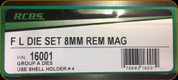 RCBS - Full Length Dies - 8mm Rem Mag - 16001