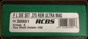 RCBS - Full Length Dies - 375 Rem Ultra Mag - 30901