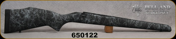 Bell and Carlson - Weatherby Vanguard/Howa 1500/S&W 1500/Mossberg 1500 - LA - Black with Gray web