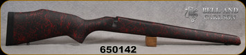 Bell and Carlson - Weatherby Vanguard/Howa 1500/S&W 1500/Mossberg 1500 - LA - Black with Red Web