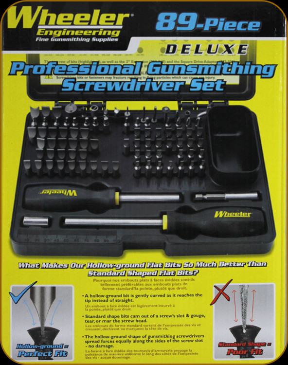 Wheeler engineering deals gunsmithing screwdriver set