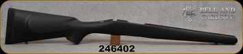Bell and Carlson - Remington 700 BDL - Sporter Style - SA - LH- Left Hand - Black with Black web