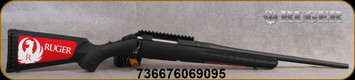 Ruger - 7mm-08Rem - American - Blk Syn Bl, 18" - Mfg# 6909
