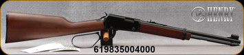 Henry - 22LR - Lever Action Carbine - American Walnut Stock/Blued, 16.12" Barrel -  H001L