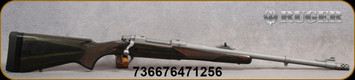 Ruger - 375Ruger - M77 Guide Gun, Green Mountain Laminate/Satin Stainless, 20"Barrel. muzzle brake - Mfg# 47125