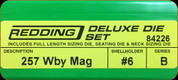 Redding - Deluxe Die Set - 257 Wby Mag - 84226
