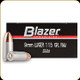 Blazer - 9mm Luger - 115 Gr - CCI - Full Metal Jacket - 50ct - 3509