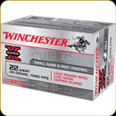 Winchester - 22 Short - 29 Gr - Super-X - Lead Round Nose Low Noise Copper Plated - 50ct - X22S