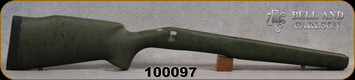 Bell and Carlson - Remington Model 700 BDL - M40 Style - SA - Green with Black Web