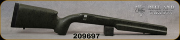 Bell and Carlson - Remington 700 BDL - Varmint/Tactical Vertical Grip Style - LA - Olive Green with Black Web