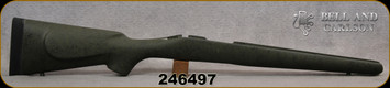 Bell and Carlson - Remington 700 BDL - Sporter Style - SA - LH - Left Hand - Olive Green with Black web