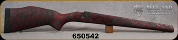 Bell and Carlson - Weatherby Vanguard/Howa 1500/S&W 1500/Mossberg 1500 - SA - Black with Red Web