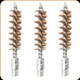 Tipton - Rifle Bore Brush 22 Cal - Bronze - Package of 3 - 162429