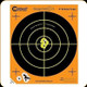 Caldwell - Orange Peel Bullseye 8" - 5 Sheets - 805645