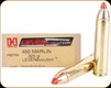 Hornady - 450 Marlin - 325 Gr - LEVERevolution - FTX (Flexible Polymer Tip) - 20ct - 82750