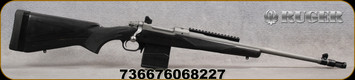 Ruger - M77 - 308Win - Gunsite Scout, BlkLam SS, flash hider, 18" - Mfg# 06822