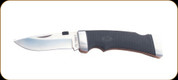 Katz Knives - Cheetah 900 Series- Folding Drop Point - Kraton Handle - 3.75" Blade - W/Brown leather sheath