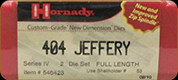 Hornady - Full Length Dies - 404 Jeffery - 546423