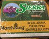 Sierra - 30 Cal - 210 Gr - MatchKing - Hollow Point Boat Tail - 500ct - 9240