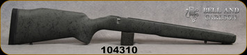Bell and Carlson - Tikka T3 M40 Varmint/Tactical Style - Varmint/Heavy Barrel Contour - Dark Grey With Black Web