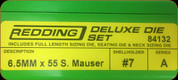 Redding - Deluxe Die Set - 6.5 x 55 Swedish Mauser - 84132
