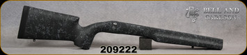 Bell and Carlson - Remington 700 BDL - Varmint/Tactical Vertical Grip Style - SA - Black with Grey Web