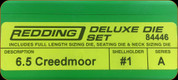 Redding - Deluxe Die Set - 6.5 Creedmoor - 84446