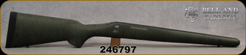 Bell and Carlson - Remington 700 BDL - Mountain Ti Sporter Style - SA - Olive Green With Black Web