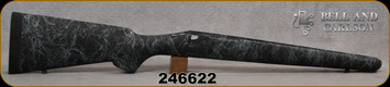 Bell and Carlson - Remington Model 7 - Sporter Style - Black With Gray Web