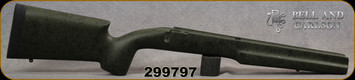Bell and Carlson - Savage - Varmint Tactical Vertical Grip Style - Blind Magazine - Centerfeed - SA - Olive Green With Black Web
