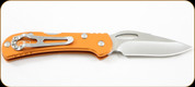 Buck Knives - Mini Spitfire - 2.75" Blade - 420HC Stainless Steel - Orange Anodized Aluminum Handle - 0726ORS-B/7798