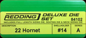 Redding - Deluxe Die Set - 22 Hornet - 84102