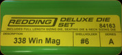 Redding - Deluxe Die Set - 338 Winchester Mag - 84163