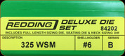 Redding - Deluxe Die Set - 325 WSM - 84202