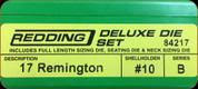Redding - Deluxe Die Set - 17 Remington - 84217