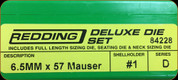 Redding - Deluxe Die Set - 6.5MM x 57 Mauser - 84228