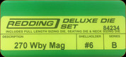 Redding - Deluxe Die Set - 270 Weatherby Mag - 84234