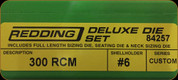 Redding - Deluxe Die Set - 300 RCM - Custom - 84257