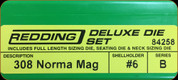 Redding - Deluxe Die Set - 308 Norma Mag - 84258