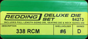 Redding - Deluxe Die Set - 338 RCM - 84273