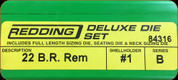 Redding - Deluxe Die Set - 22 B.R. Remington - 84316