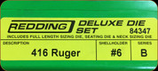 Redding - Deluxe Die Set - 416 Ruger - 84347